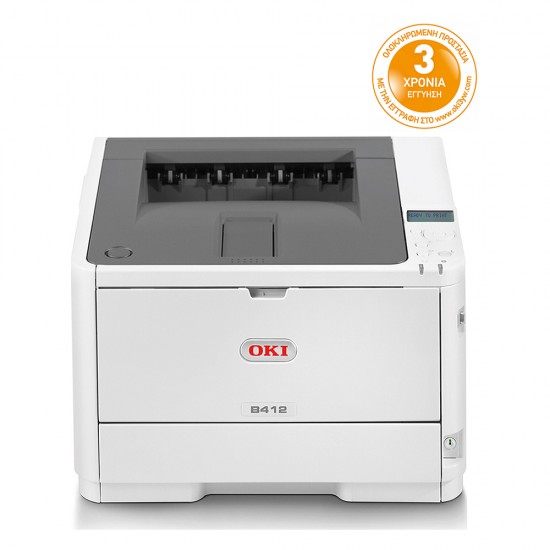 OKI B412dn Monochrome Laser Printer (OKIB412DN) (45762002) OKI B412dn Monochrome Laser Printer (OKIB412DN) (45762002)