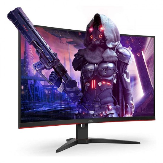 AOC CQ32G2SE Curved QHD Gaming Monitor 32 with speakers (CQ32G2SE) (AOCCQ32G2SE)