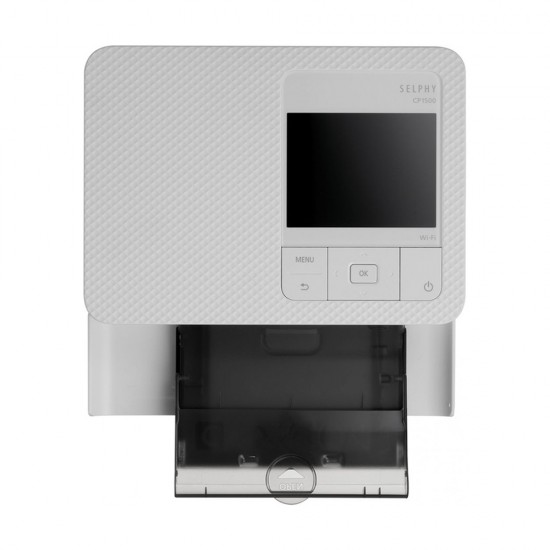 Canon Selphy CP1500 A6 Photo Printer White (5540C010AA) (CANCP1500W)