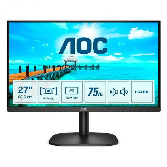 AOC 27B2QAM FHD VA Monitor 27 with speakers (27B2QAM) (AOC27B2QAM)