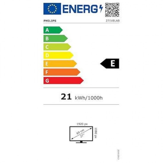 PHILIPS V Line 271V8LAB FHD VA Monitor 27 100 Hz with speakers (PHI271V8LAB)