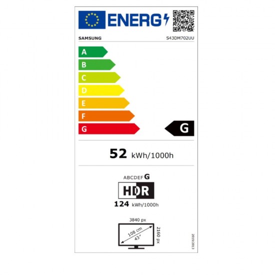 SAMSUNG LS43DM702UUXDU 4K Smart Monitor 43 (LS43DM702UUXDU) (SAMLS43DM702UUXDU)