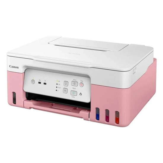 Canon PIXMA G3430 InkTank Multifunction Printer (Pink) (5989C024AA) (CANG3430PINK)