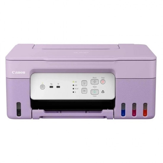 Canon PIXMA G3430 InkTank Multifunction Printer (Purple) (5989C025AA) (CANG3430PURP)