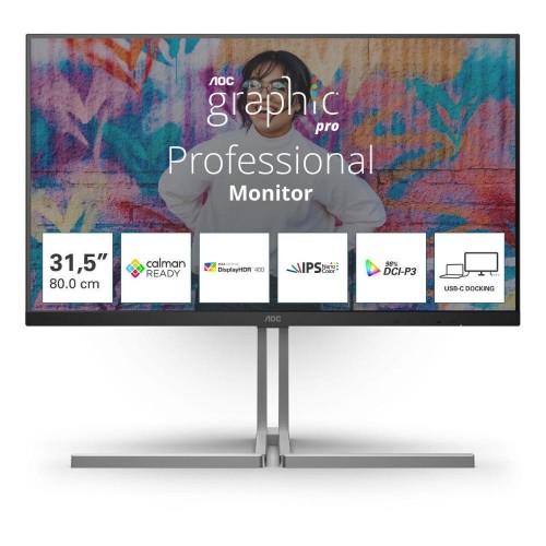 AOC U32U3CV UHD Grapgic Pro Monitor 32' (U32U3CV) (AOCU32U3CV) AOC U32U3CV UHD Grapgic Pro Monitor 32' (U32U3CV) (AOCU32U3CV)