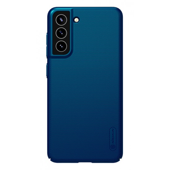 NILLKIN θήκη Super Frosted Shield για Samsung Galaxy S21 FE, μπλε