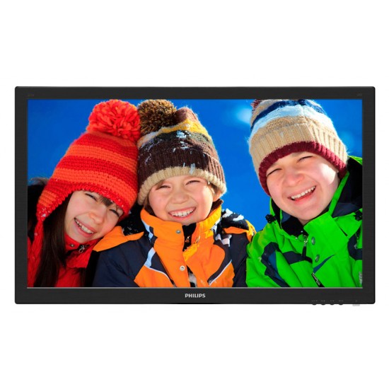 PHILIPS used οθόνη 223V5L LED, 21.5 Full HD, VGA/DVI, χωρίς βάση, GA