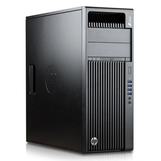 HP PC WorkStation Z440 Tower, E5-2680V3 32/480GB SSD, VGA K2200, REF SQR MAR Windows 10P