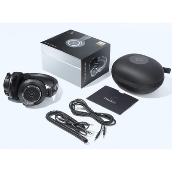 ONEΟDIO headset Monitor 80, 6.35mm & 3.5mm σύνδεση, Hi-Res, 40mm, μαύρο