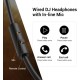 ONEODIO headset Studio Pro 10, 6.35mm & 3.5mm σύνδεση, Hi-Res, 50mm, μαύρο/κόκκινο