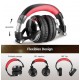 ONEODIO headset Studio Pro 10, 6.35mm & 3.5mm σύνδεση, Hi-Res, 50mm, μαύρο/κόκκινο