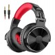 ONEODIO headset Studio Pro 10, 6.35mm & 3.5mm σύνδεση, Hi-Res, 50mm, μαύρο/κόκκινο