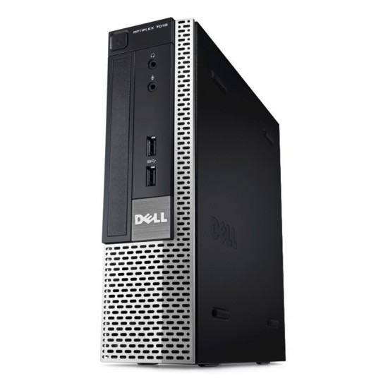 DELL PC 7010 USFF, i5-3470S, 8GB, 256GB SSD, DVD, Grade A+