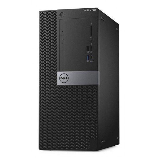 DELL PC OptiPlex 7050 MT, Refurbished Grade A Repainted, i5-6500, 8GB, 256GB SSD, DVD, FreeDOS