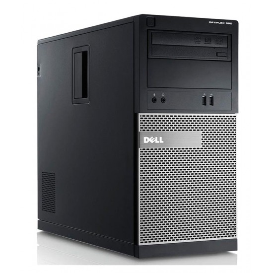 DELL PC OptiPlex 390 MT, Refurbished Grade A Repainted, i5-2400, 4GB, 500GB HDD, DVD, FreeDOS