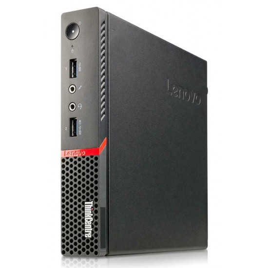 LENOVO PC ThinkCentre M900 Micro, Refurbished Grade A Repainted, i5-6500T, 8/192GB SSD, WiFi, FreeDOS