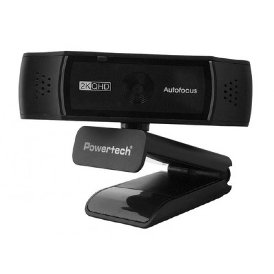 POWERTECH web camera PT-1428, 5MP, 2K QHD, αυτόματη εστίαση, 1.5m, μαύρη POWERTECH web camera PT-1428, 5MP, 2K QHD, αυτόματη εστίαση, 1.5m, μαύρη