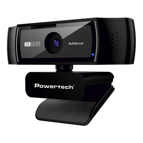 POWERTECH web camera PT-1428, 5MP, 2K QHD, αυτόματη εστίαση, 1.5m, μαύρη POWERTECH web camera PT-1428, 5MP, 2K QHD, αυτόματη εστίαση, 1.5m, μαύρη