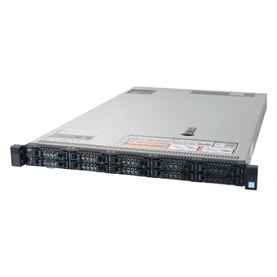 DELL Server R630, 2x E5-2640 V3, 32GB, 2x 750W, 10x 2.5", H730, REF SQ