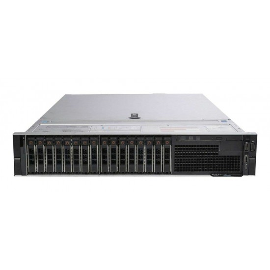 DELL Server R740, 2x GOLD-6140, 32GB, H740P, 2x 1100W, 16x 2.5, REF SQ