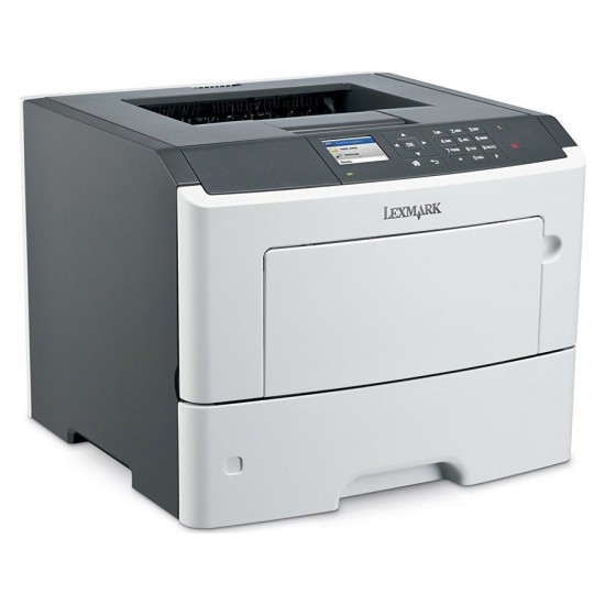 LEXMARK used Printer M1140DN+, mono, laser, low toner & drum