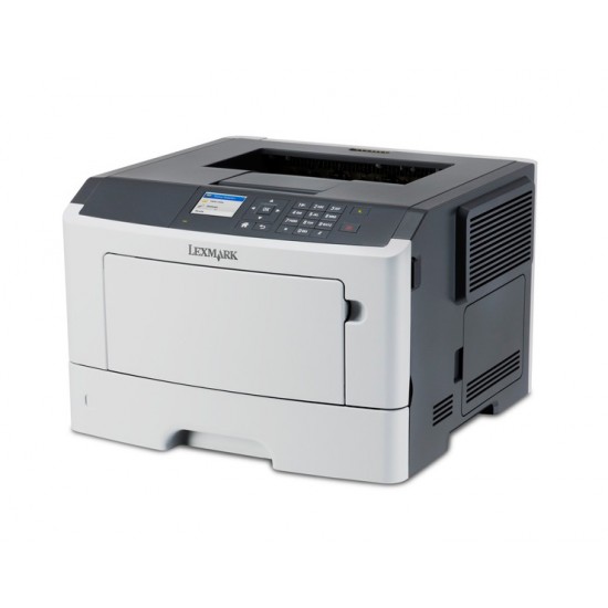 LEXMARK used Printer MS415dn, laser, monochrome, no toner