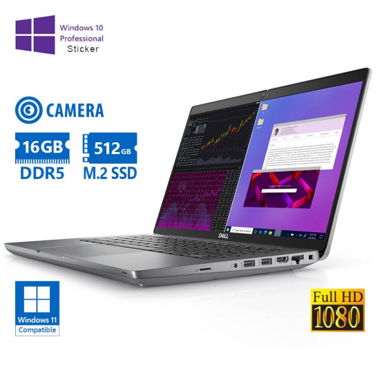 Dell (A-) Precision 3470 i7-1260P/14``FHD/16GB DDR5/512GB M.2 SSD/No ODD/Camera/10P Grade A- Refurbi Dell (A-) Precision 3470 i7-1260P/14``FHD/16GB DDR5/512GB M.2 SSD/No ODD/Camera/10P Grade A- Refurbi