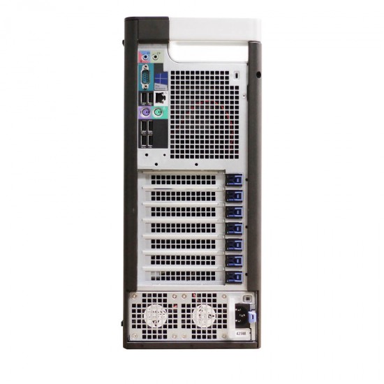 Dell Precision 5810 Tower Xeon E5-1650v3(6-Cores)/32GB DDR4/256GB SSD &amp; 1TB/Nvidia 4GB/DVD/8P Grade