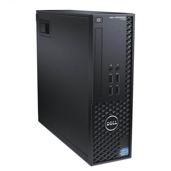 Dell Precision T1700 SFF i7-4790/8GB DDR3/256GB SSD/DVD/8P Grade A+ Workstation Refurbished PC Dell Precision T1700 SFF i7-4790/8GB DDR3/256GB SSD/DVD/8P Grade A+ Workstation Refurbished PC