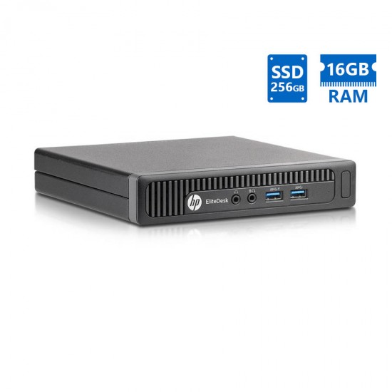HP EliteDesk 800G1 DM i7-4785T/16GB DDR3/256GB SSD/No ODD/8P Grade A Refurbished PC HP EliteDesk 800G1 DM i7-4785T/16GB DDR3/256GB SSD/No ODD/8P Grade A Refurbished PC