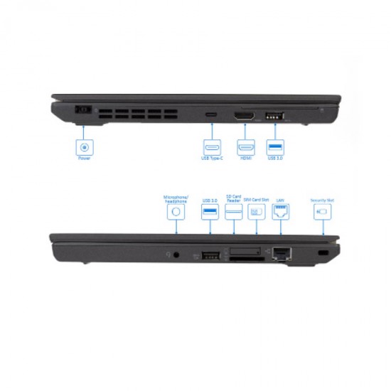 Lenovo ThinkPad X270 i5-7200U/12.5\\&quot;FHD/8GB DDR4/256GB M.2 SSD/No ODD/Camera/10P Grade A Refurbished