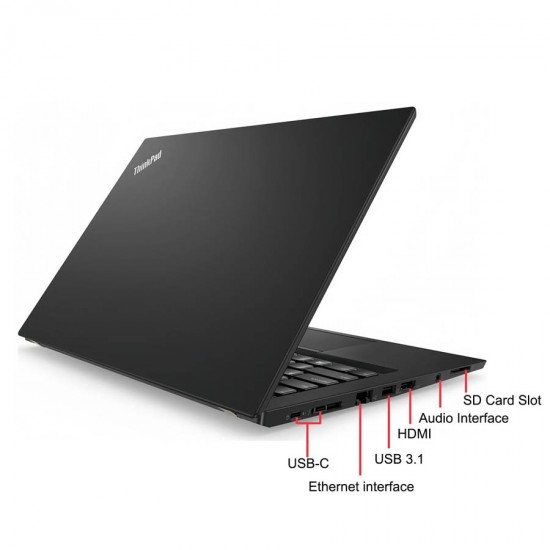 Lenovo ThinkPad T480s i5-8250U/14\\"FHD/8GB DDR4/256GB M.2 SSD/No ODD/Camera/10P Grade A Refurbished L Lenovo ThinkPad T480s i5-8250U/14\\"FHD/8GB DDR4/256GB M.2 SSD/No ODD/Camera/10P Grade A Refurbished L