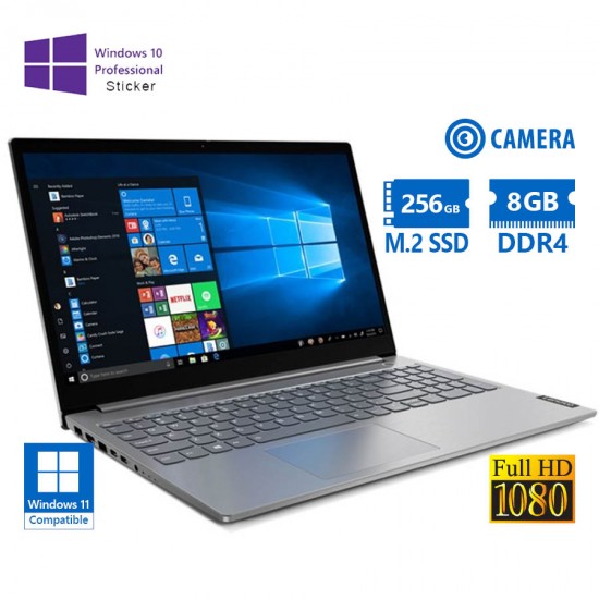 Lenovo ThinkBook 15-IIL i5-1035G1/15.6\\&quot;FHD/8GB DDR4/256GB M.2 SSD/No ODD/Camera/10P Grade A Refurbis