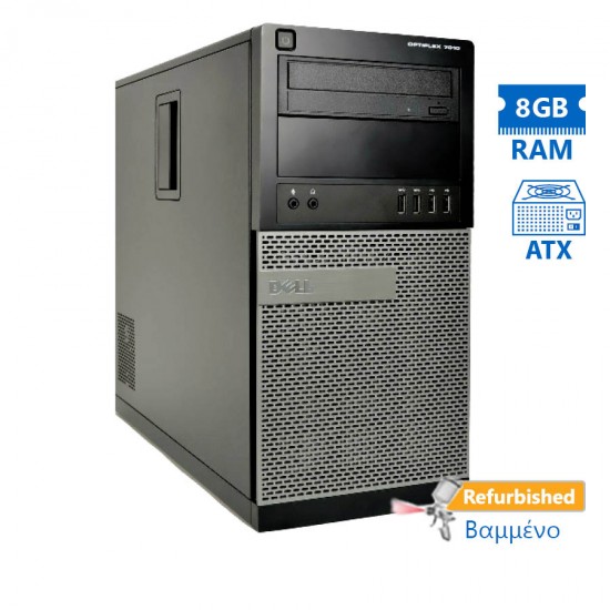 Dell 7010 Tower i7-3770/8GB DDR3/1TB/DVD/7P Grade A+ Refurbished PC