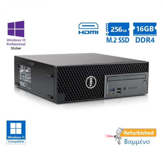 Dell Precision 3431 SFF i5-9500/16GB DDR4/256GB M.2 SSD/No ODD/10P Grade A+ Workstation Refurbished Dell Precision 3431 SFF i5-9500/16GB DDR4/256GB M.2 SSD/No ODD/10P Grade A+ Workstation Refurbished