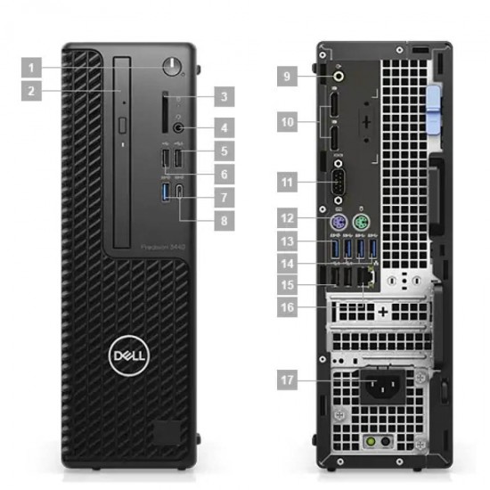 Dell Precision 3440 SFF i7-10700/32GB DDR4/512GB M.2 SSD/No ODD/10P Grade A+ Workstation Refurbished Dell Precision 3440 SFF i7-10700/32GB DDR4/512GB M.2 SSD/No ODD/10P Grade A+ Workstation Refurbished