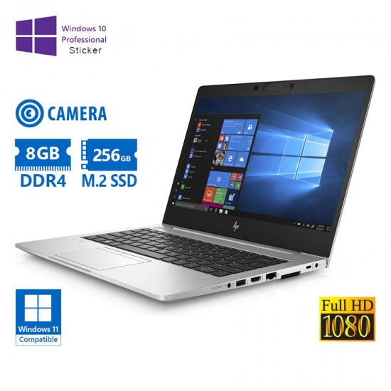HP EliteBook 735 G6 Ryzer 3 Pro 3300U/13.3”FHD/8GB DDR4/256GB M.2 SSD/No ODD/Camera/10P Grade A Refu