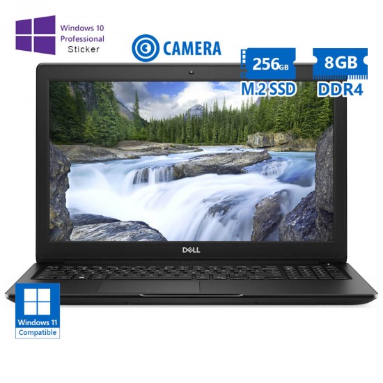 Dell (A-) Latitude 3500 i5-8265U/15.6\\"/8GB DDR4/256GB M.2 SSD/No ODD/Camera/10P Grade A- Refurbished Dell (A-) Latitude 3500 i5-8265U/15.6\\"/8GB DDR4/256GB M.2 SSD/No ODD/Camera/10P Grade A- Refurbished