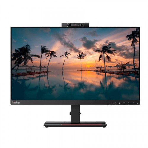 Used Monitor ThinkVision T24V-20 IPS LED/Lenovo/24``FHD/w/Camera/1920x1080/Wide/Black/w/Speakers/D-S