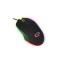 Nemesis RGB Ποντίκι Gaming ενσύρματο USB-C μαύρο 6 Keys 2400dpi EGM302