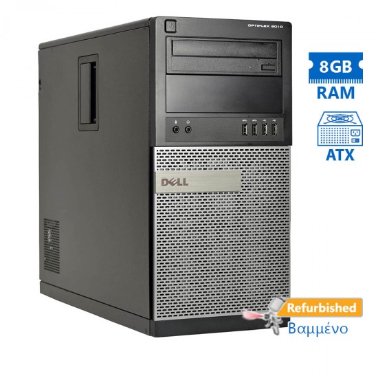 Dell 9010 Tower i7-3770/8GB DDR3/1TB/DVD/7P Grade A+ Refurbished PC