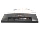Used Monitor P2213x LED/Dell/22”/1680x1050/Wide/Black/No Stand/D-SUB &amp; DVI-D &amp; DP &amp; USB Hub
