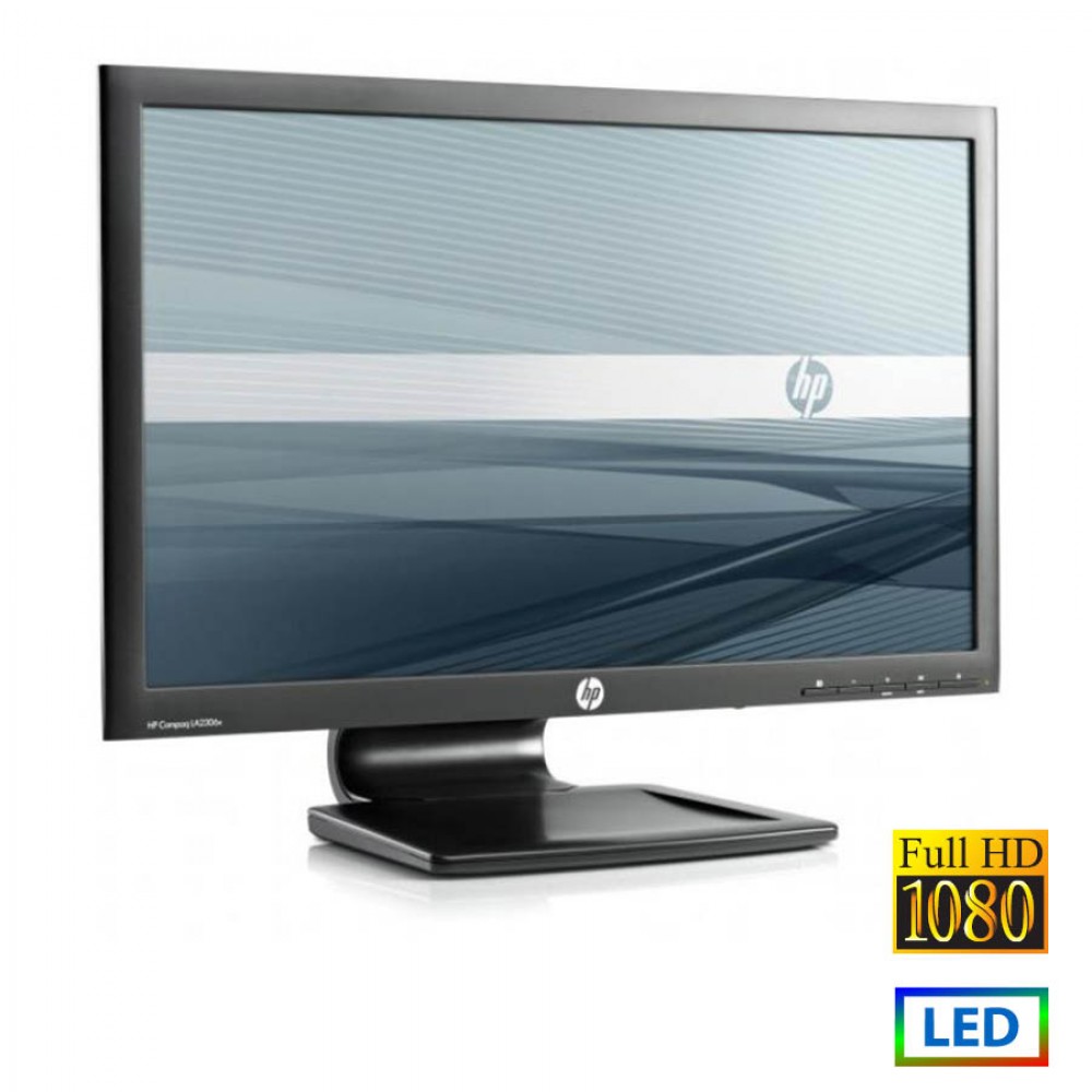 Used Monitor LA2306x LED/HP/23``FHD/1920x1080/Wide/Black/D-SUB &amp; DVI-D &amp; DP &amp; USB Hub