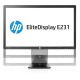 Used Monitor E231 LED/HP/23``FHD/1920x1080/Wide/Black/D-SUB &amp; DVI-D &amp; DP &amp; USB Hub