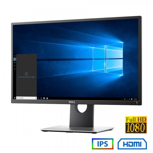 Used Monitor P2417H IPS LED/Dell/24``FHD/1920x1080/Wide/Black/D-SUB &amp; DP &amp; HDMI &amp; USB HUB