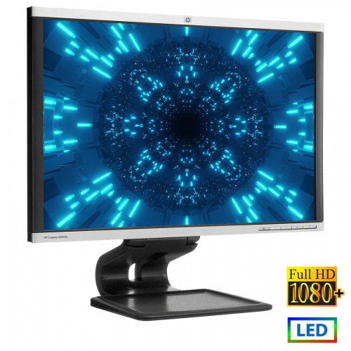 Used (A-) Monitor LA2405x LED/HP/24”FHD/1920x1200/Wide/Silver/Black/Grade A-/D-SUB &amp; DVI-D &amp; DP &amp; US