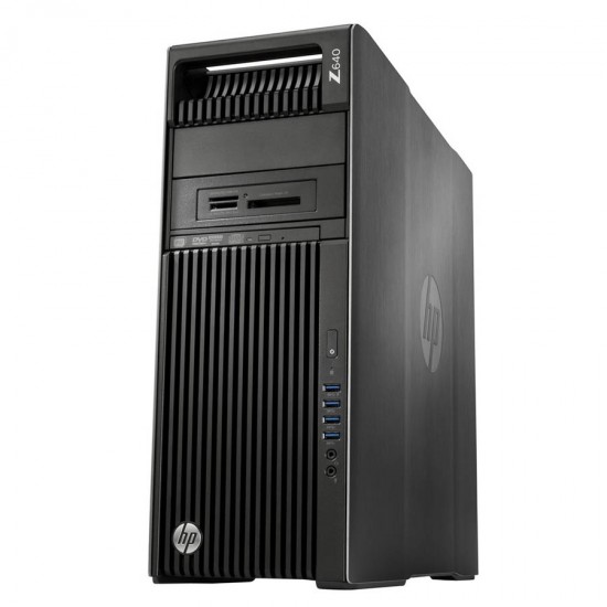 HP Z640 Tower Xeon E5-2620v3(6-Cores)/16GB DDR4/2TB/Nvidia 1GB/DVD-RW Grade A Workstation Refurbishe