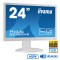 Used Monitor PL2480H LED/Iiyama/24``FHD/1920x1080/Wide/White/w/Speakers/D-SUB &amp; DVI-D &amp; HDMI