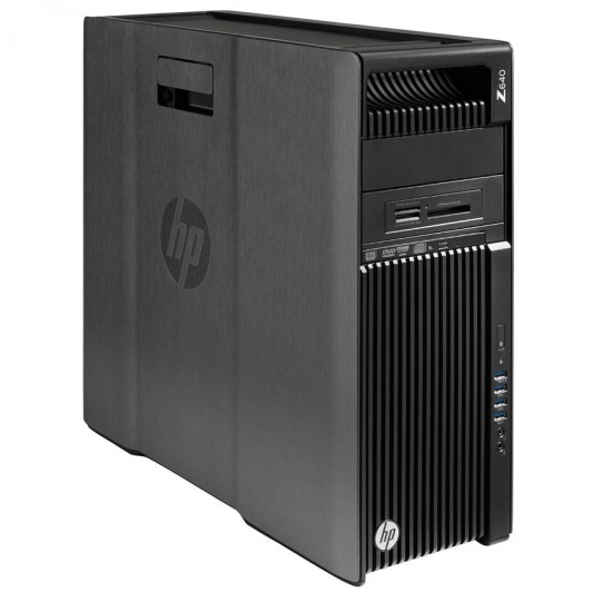 HP Z640 Tower Xeon E5-2620v3(6-Cores)/32GB DDR4/2x 1TB SSD/AMD 1GB/DVD/8P Grade A+ Workstation Refur