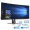 Used Monitor UltraSharp U3417W Curved/Dell/34``UW-QHD/3440x1440/Black/w/Speakers/DP &amp; mini DP &amp; 2xHD